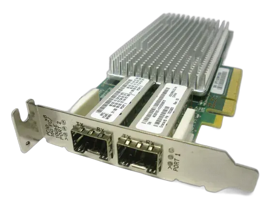 Oracle Sun 7023303 Dual 16GB Sec FC 10Gbps FCoE Host Adapter W/ SFPs